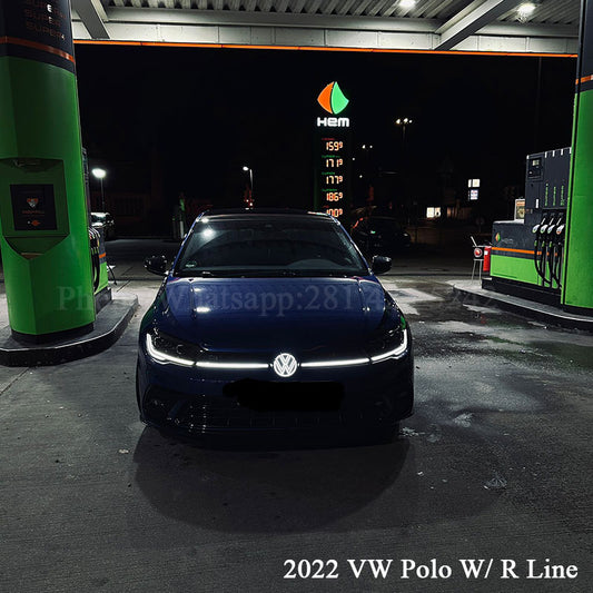 3.5th & 4th Gene VW Light up Emblem for POLO (2017-2025) (Compatible with ACC/radar for Emergency Braking)