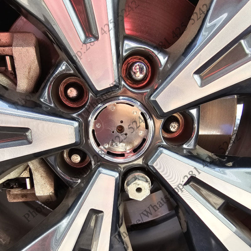 Custom Nissan Floating Center Caps 63mm for Stock Wheels