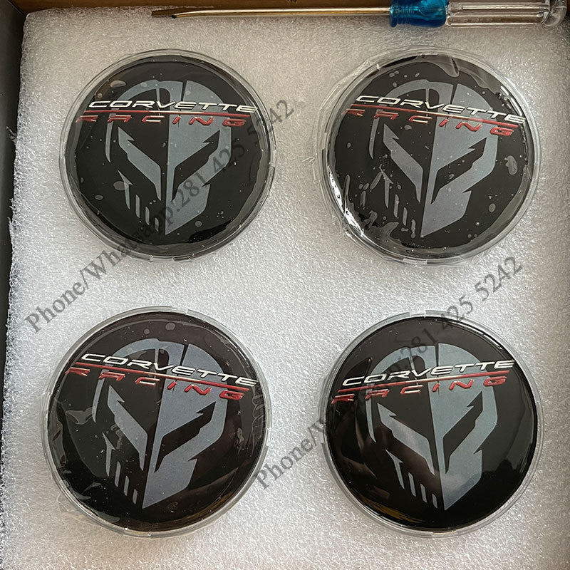 Custom Floating Center Cap for Corvette C8 Original Rims (4Pcs)