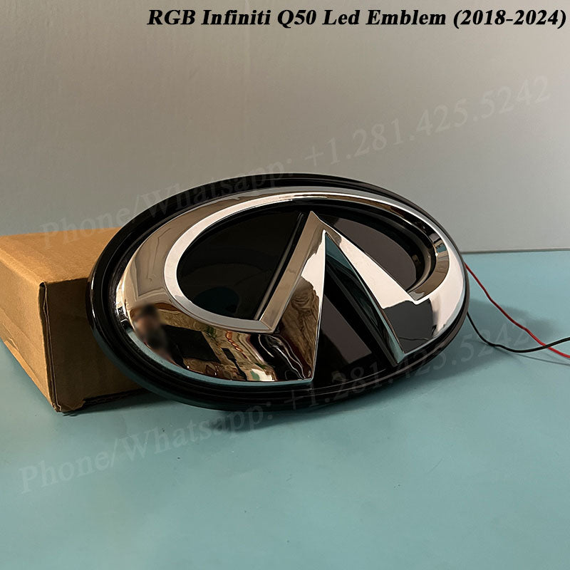 RGB Infiniti Q50 Led Emblem (2018-2024)