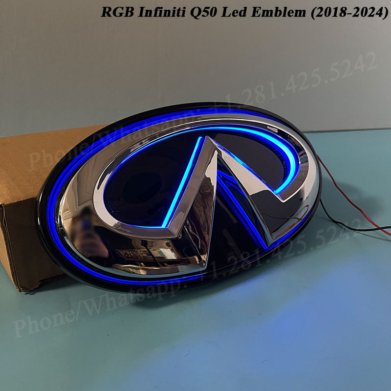 RGB Infiniti Q50 Led Emblem (2018-2024)