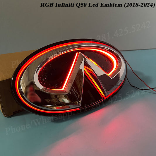 RGB Infiniti Q50 Led Emblem (2018-2024)