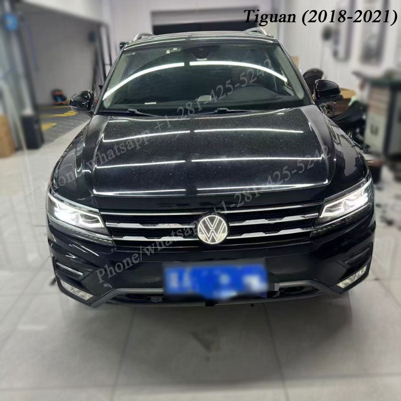 3.5th & 4th Gene VW Light up Emblem for Tayron (2018-Present)(Compatible with ACC/radar for Emergency Braking)