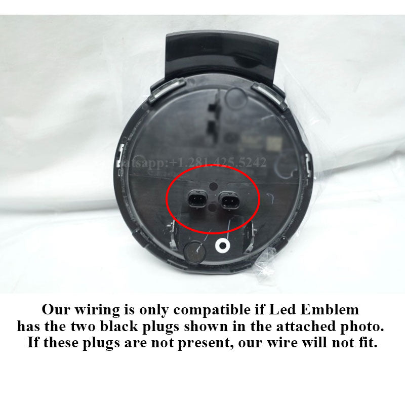 VW LED Emblem Wiring (Compatible with Original LED Emblem)