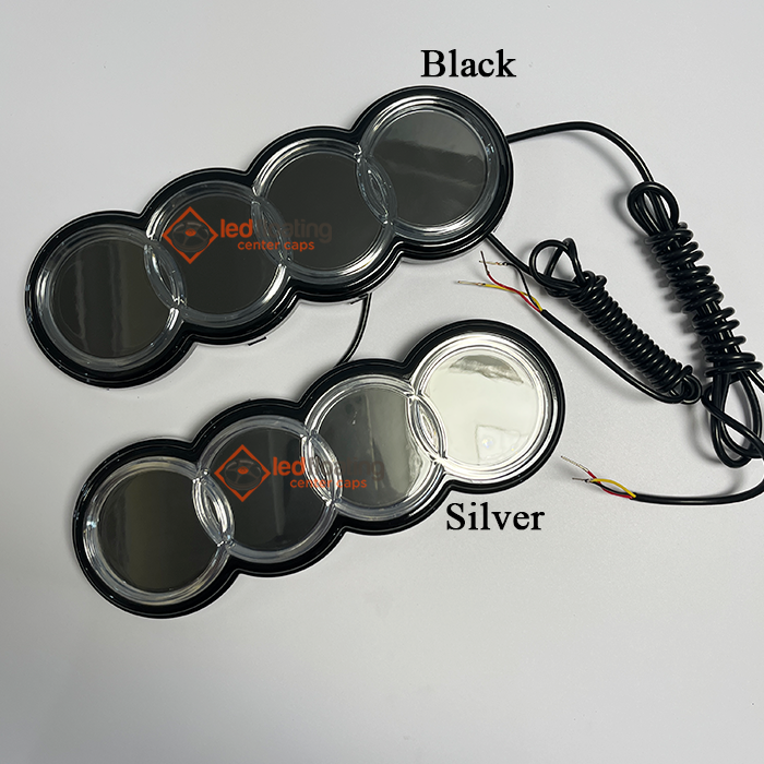 2nd Gene Dynamic Audi Led Emblem 252mm for A3/S3(2021-2024) A4/S4 A5/S5(2020-2025)