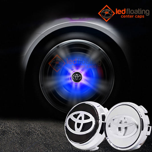 Toyota Floating Center Caps 62mm for Stock Rims (4Pcs)