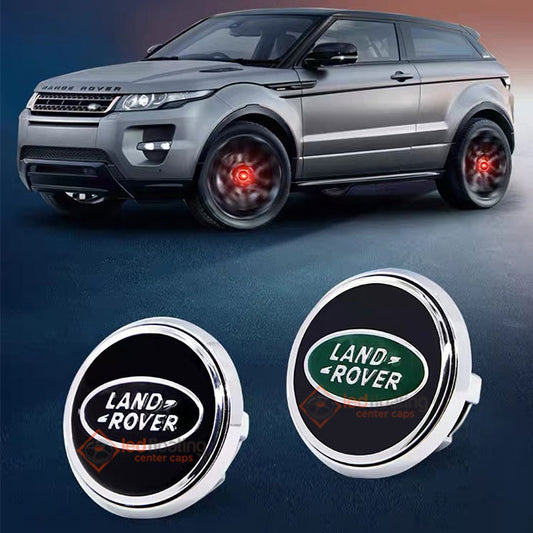 Land Rover Floating Center Caps 62mm for Stock Wheels