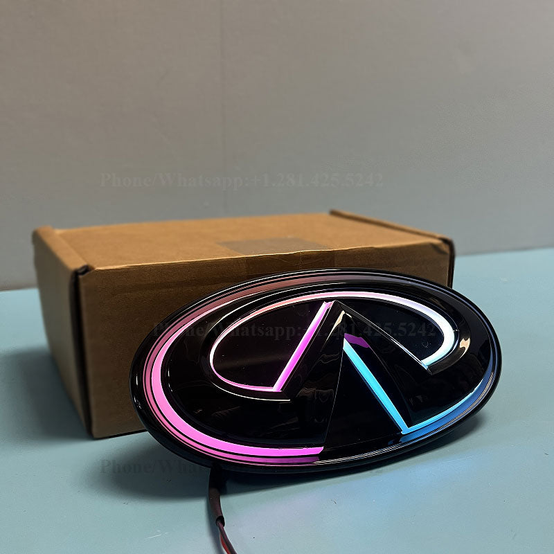 New RGB Infiniti Q50 Led Emblem (2018-2024) (Bicolor)