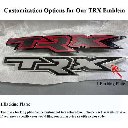 Custom Ram TRX Grille Emblem – Made to Order (TRX 2021–2024, RHO 2025)