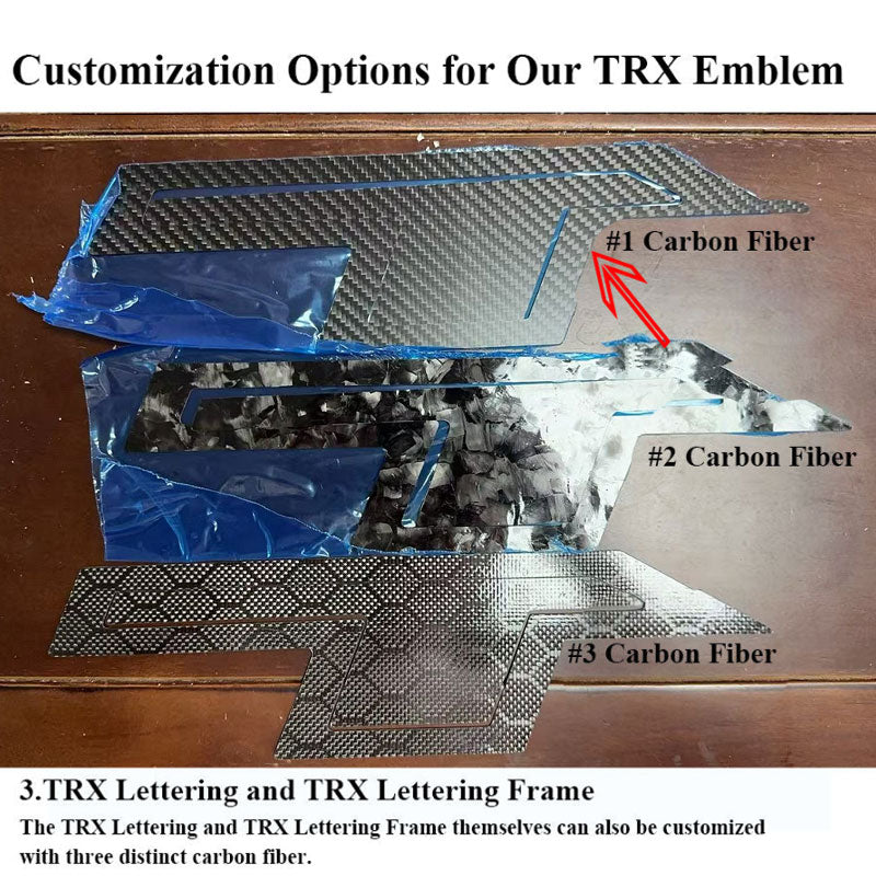 Custom Ram TRX Grille Emblem – Made to Order (TRX 2021–2024, RHO 2025)