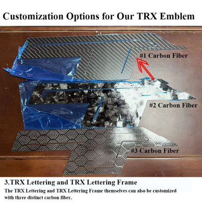 Custom Ram TRX Grille Emblem – Made to Order (TRX 2021–2024, RHO 2025)