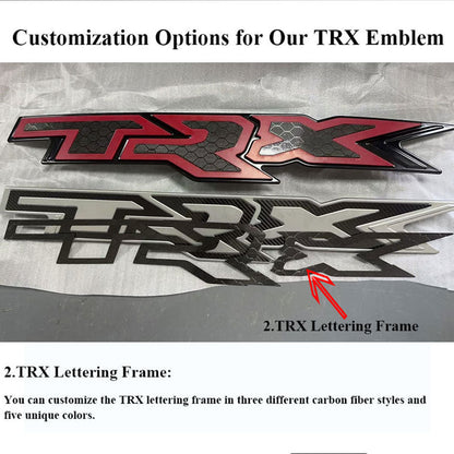 Custom Ram TRX Grille Emblem – Made to Order (TRX 2021–2024, RHO 2025)
