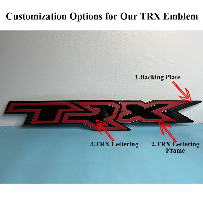 Custom Ram TRX Grille Emblem – Made to Order (TRX 2021–2024, RHO 2025)
