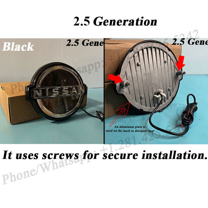 2.5nd Gene Dynamic Nissan Led Emblem (176*150mm)