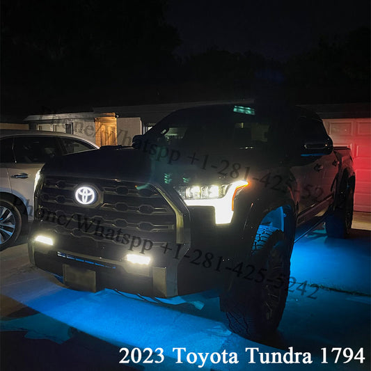 Dynamic Toyota Led Emblem for Tundra (2022–2024)