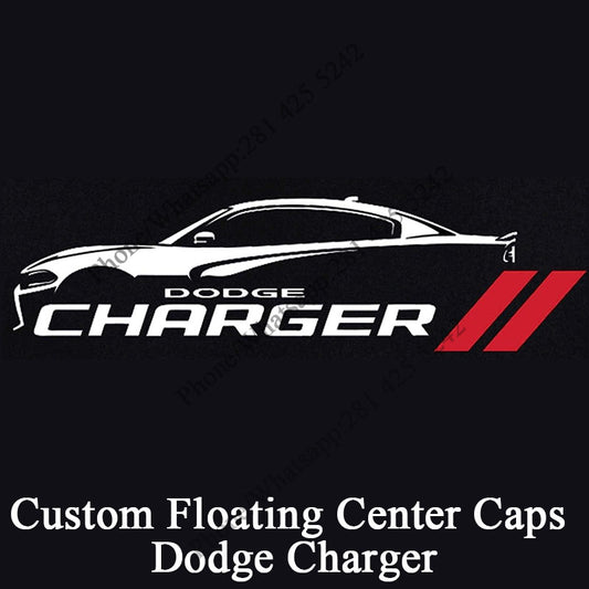 Custom Floating Center Caps for Dodge Charger (2006-2023)