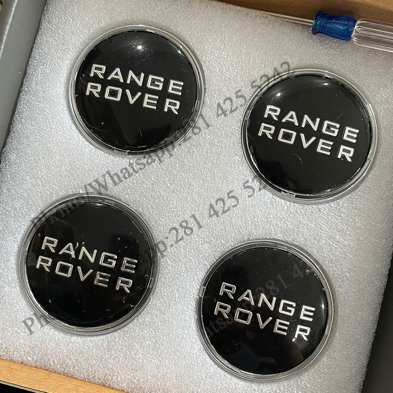 Range Rover Rim Caps Custom Range Rover Floating Center Caps 62mm for Original Rims ...
