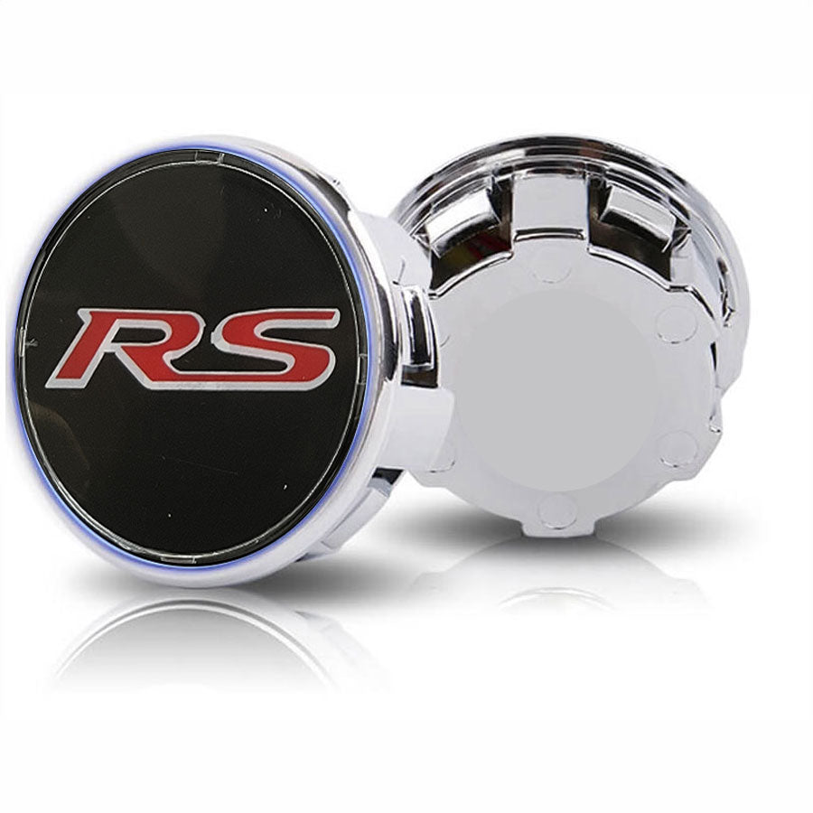 Custom RS Floating Center Caps for Chevrolet — Self-Leveling (Set of 4)