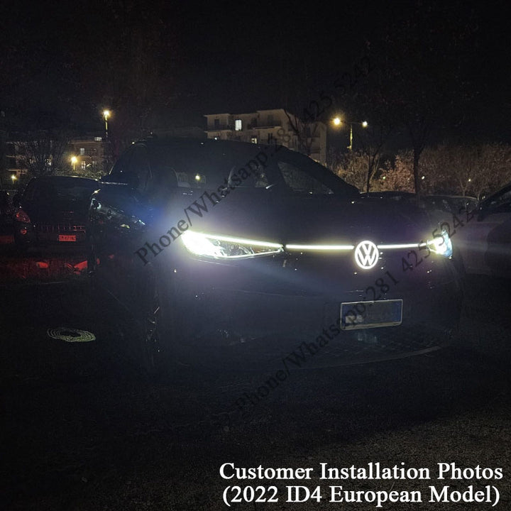 Dynamic VW Light up Emblem | Compatible with ACC/radar for emergency ...