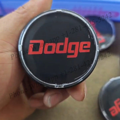 Custom Dodge Floating Center Caps for Stock Wheel or Aftermarket Wheels