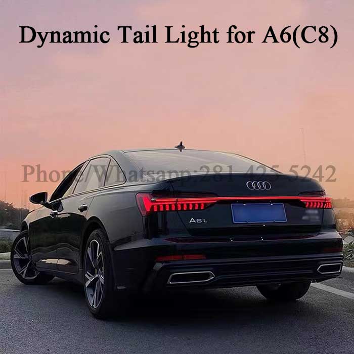 Dynamic Audi A6 Tail Light For Audi A6 C8 (2019-UP)