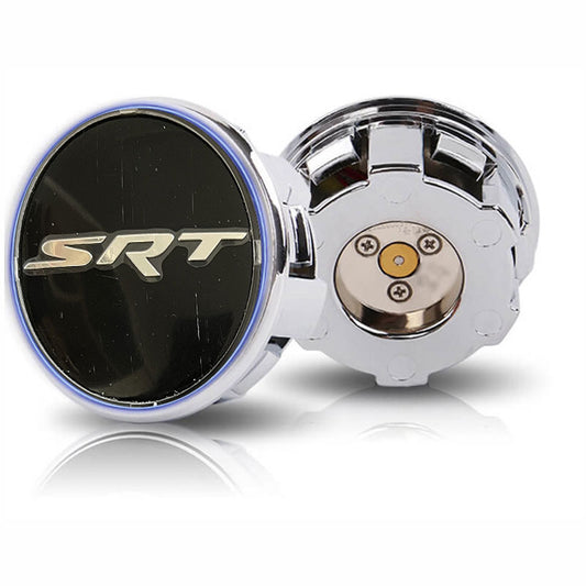 Custom SRT Floating Center Caps for Dodge Challenger/Charger/Durango/Grand Caravan/ Hornet