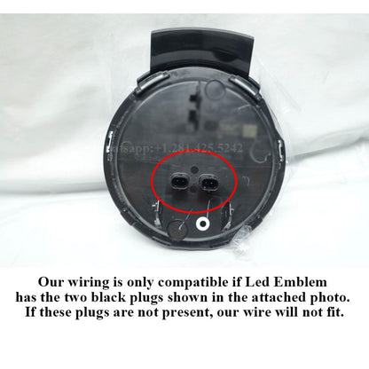 VW LED Emblem Wiring (Compatible with Original LED Emblem)