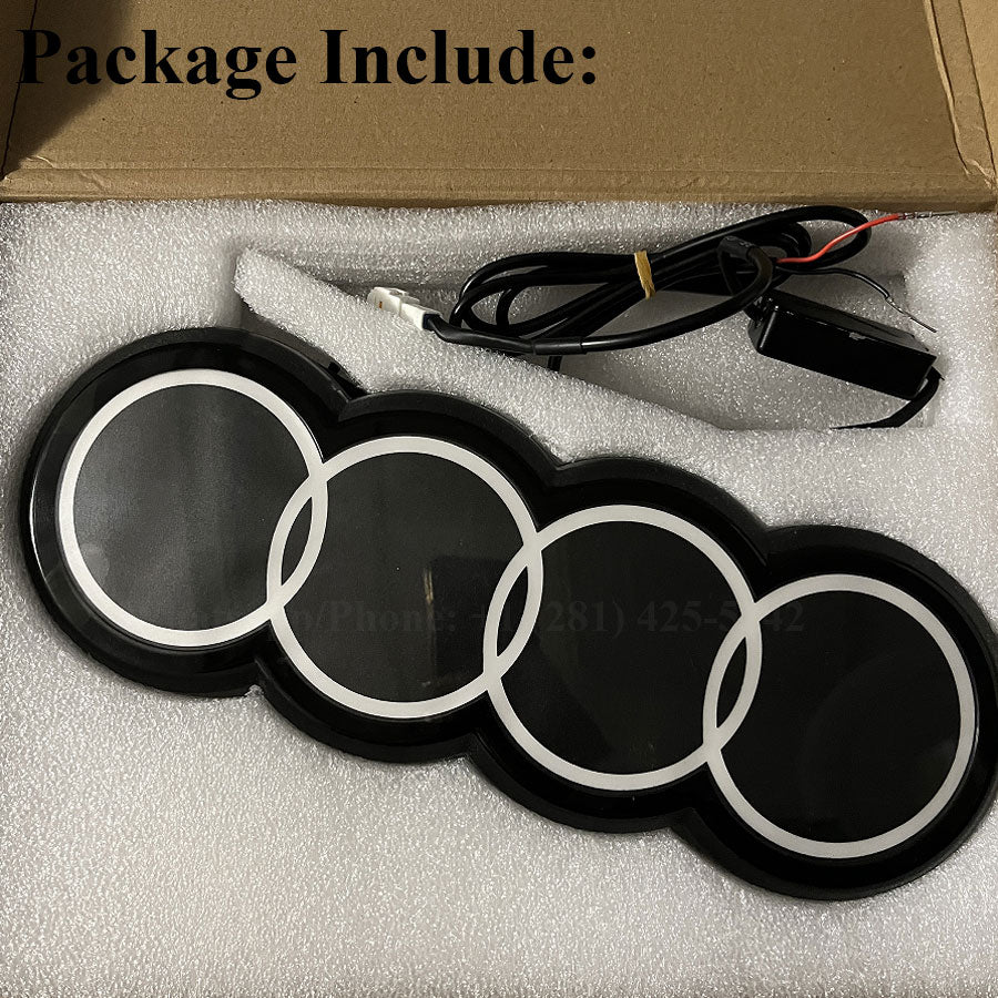 3rd Gene Audi Led Emblem for Q4 e-tron Q5 e-tron Q6 e-tron Q8 e-tron