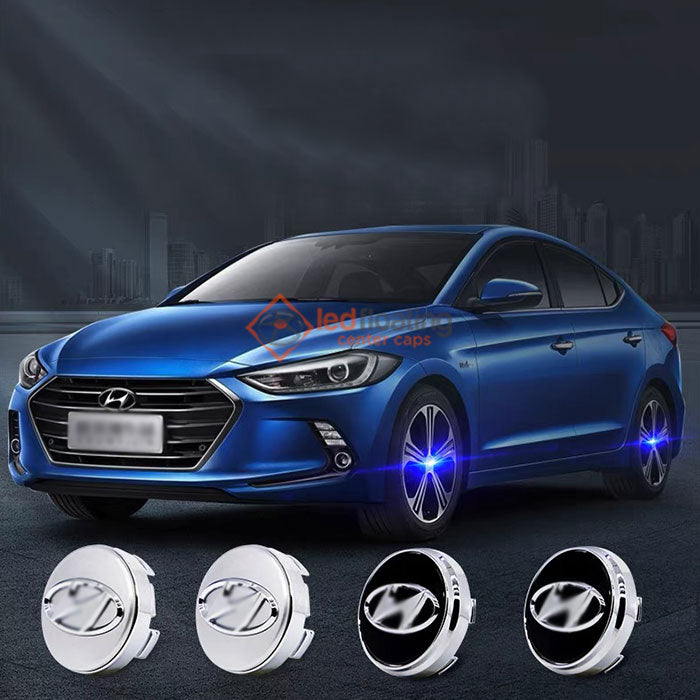 Hyundai Kona Floating Center Caps (2018-2025)