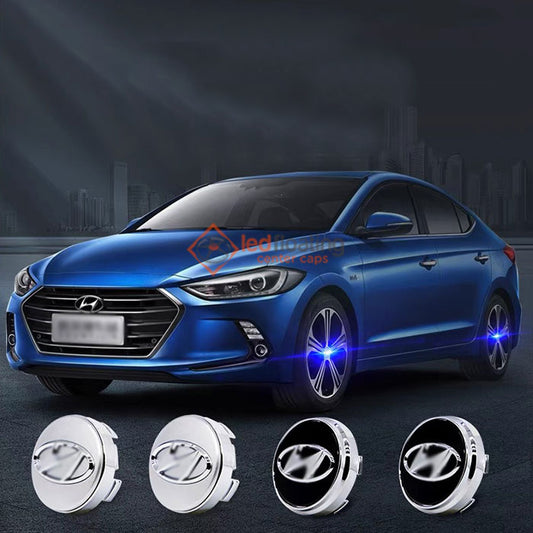 Hyundai Kona Floating Center Caps (2018-2025)