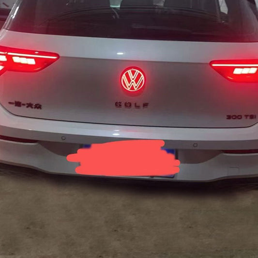 VW Rear Red LED Emblem For Vehicles with Flip-Style Reverse Cameras