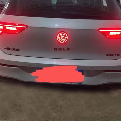 VW Rear Red LED Emblem For Golf MK7 Golf MK7.5(Compatible with Flip-Style Reverse Camera)