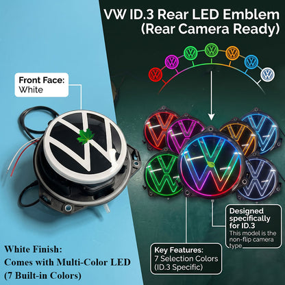 VW ID.3 Rear Red LED Emblem (2019–Present)