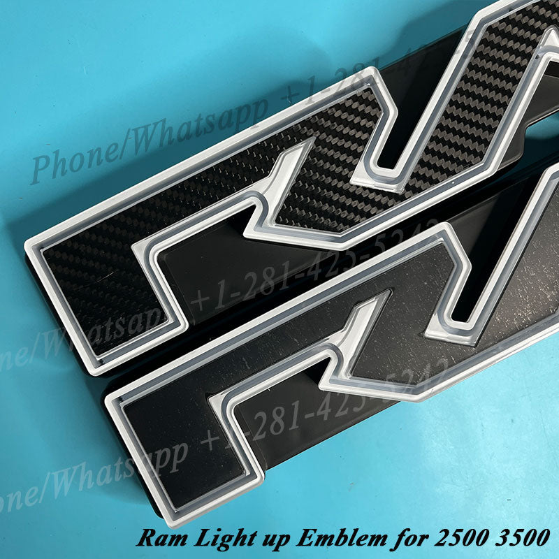 Ram 3500 Light up Emblem (2019-2024)  Dynamic or RGB Options Available