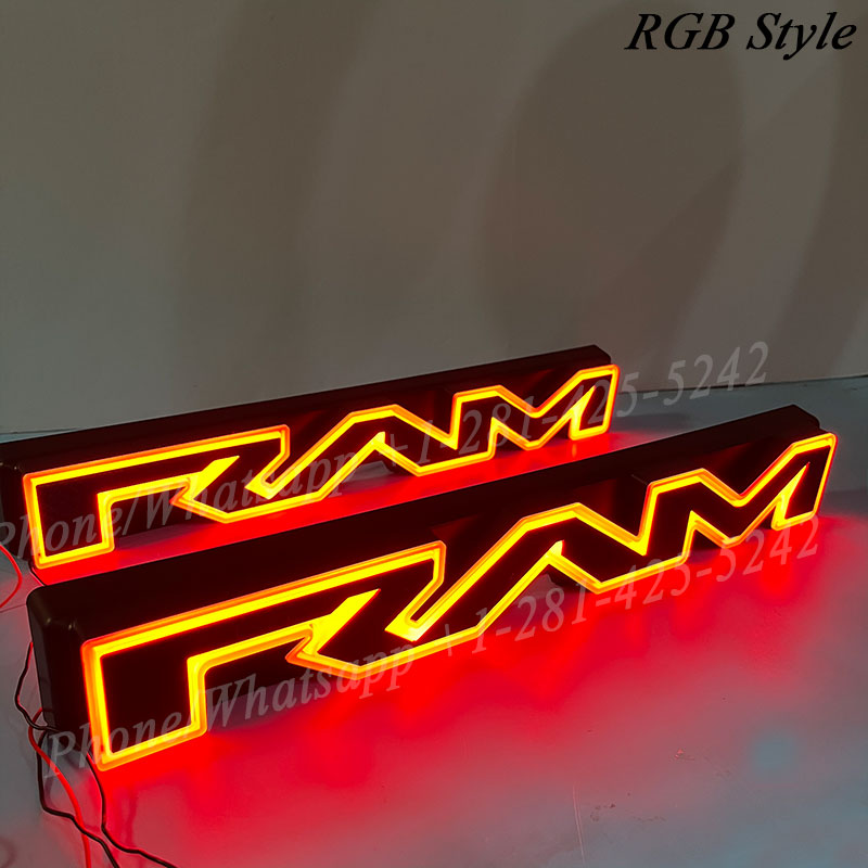 Ram 2500 Light up Emblem (2020-2024)  Dynamic or RGB Options Available