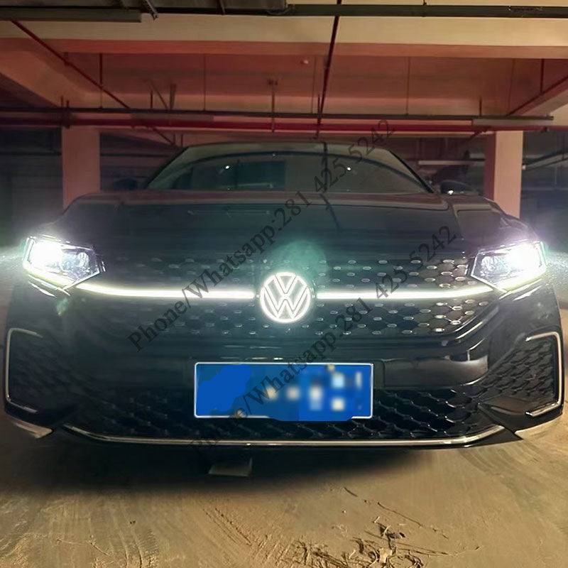 Dynamic VW Light up Emblem 137mm (Compatible with ACC/radar for Emergency Braking)